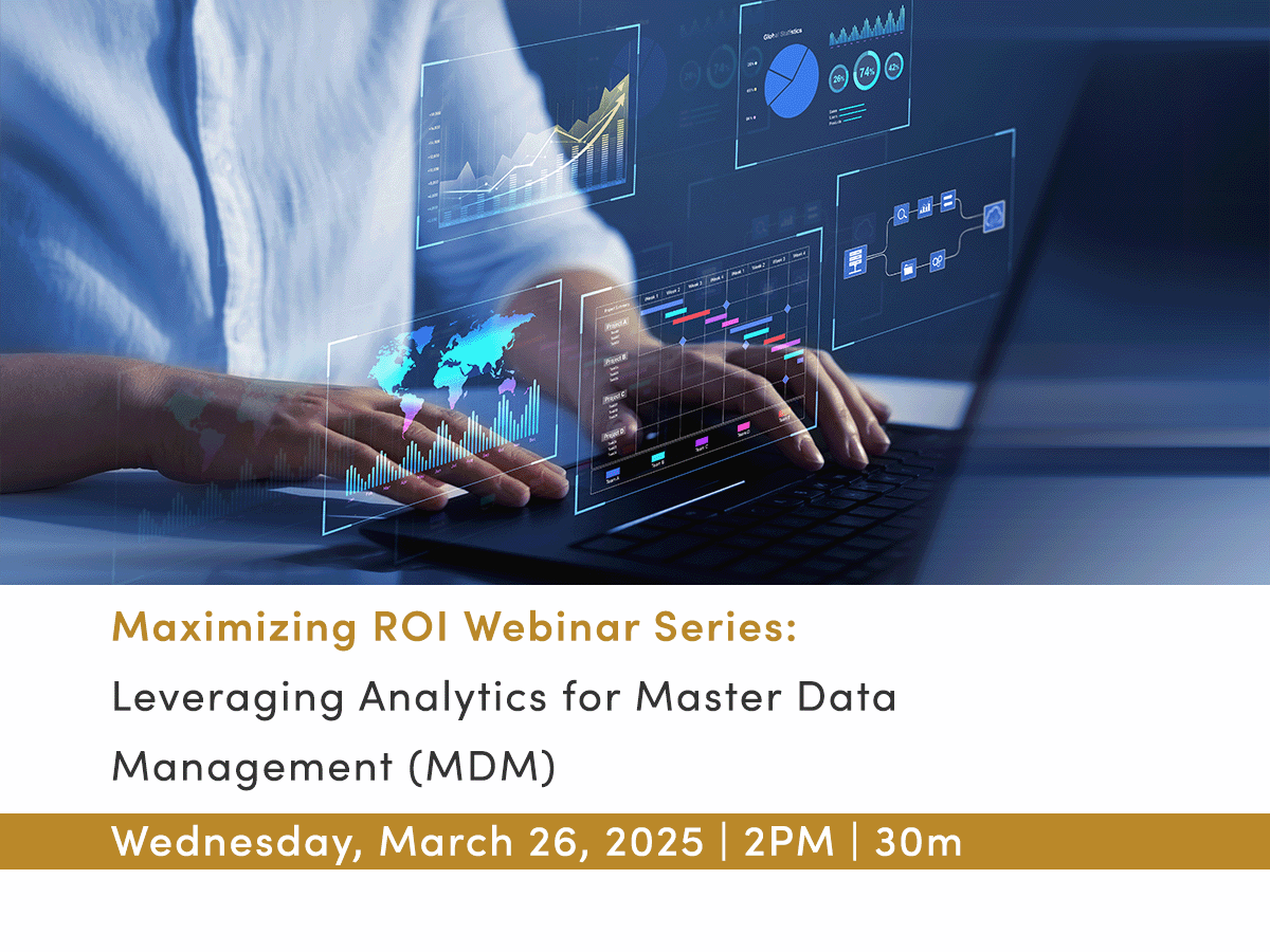 Maximize ROI: Leveraging Analytics for Master Data Management (MDM)